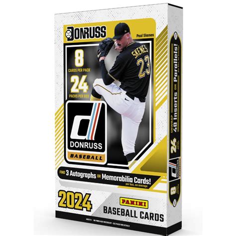 donruss baseball 2024|donruss baseball 2024 release date.